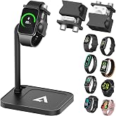 AODUKE Adjustable Universal Smart Watch Dock &amp; | Fitness Tracker Bracelets Stand, Compatible with AGPTEK/Samsung/FITVII/GRV/RUIMEN/Amazfit/Fitpolo/Fire-Boltt Watch base