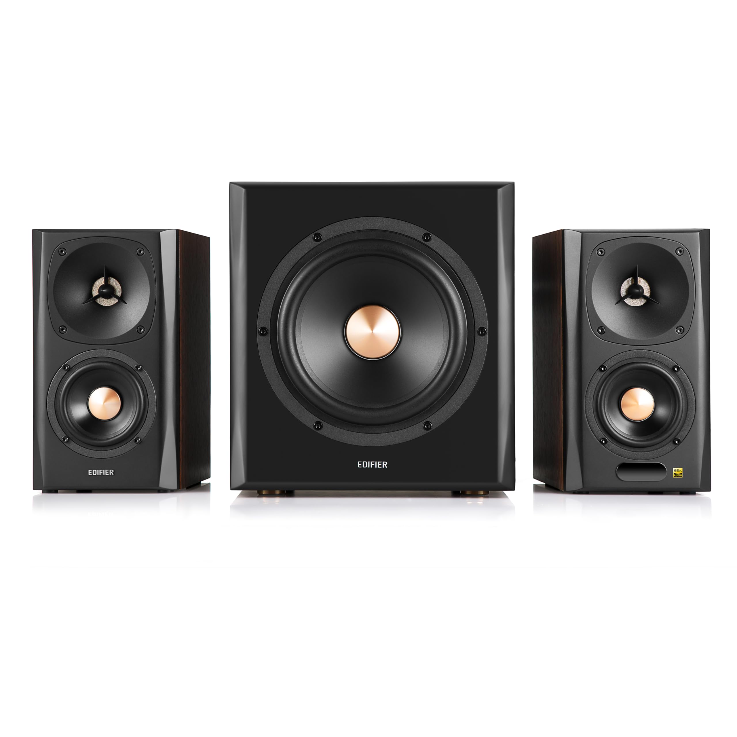 Edifier S360DB 2.1 Regellautsprecher und Subwoofer Lautsprechersystem Bluetooth V5.1 aptX kabelloser Sound für Arbeitszimmer, Wohnzimmer und kleine Räume 9