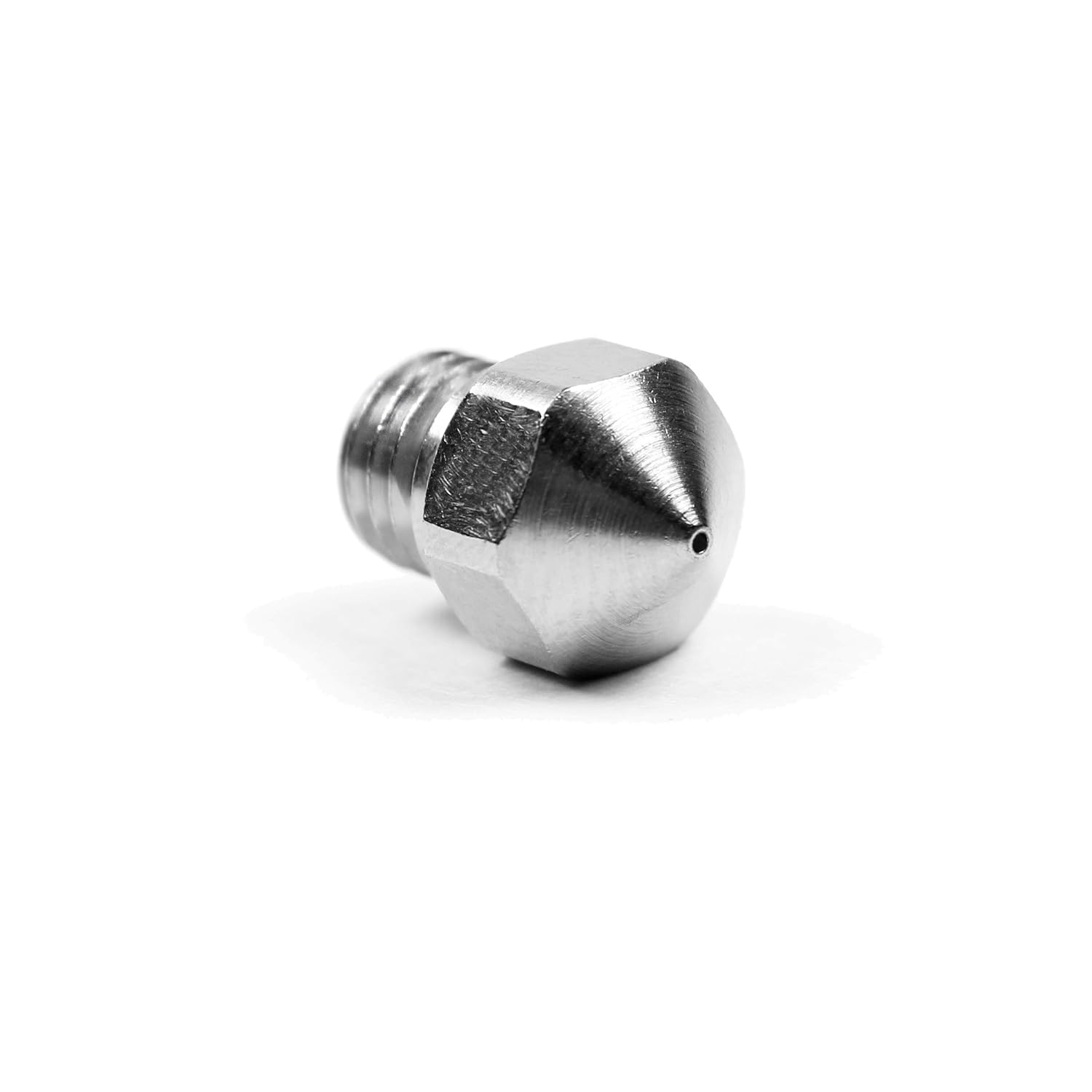 Micro Swiss Plated Wear Resistant Nozzle MK10 FlashForge, Dremel, PowerSpec, Wanhao, Monoprice, Cocoon Create .5mm