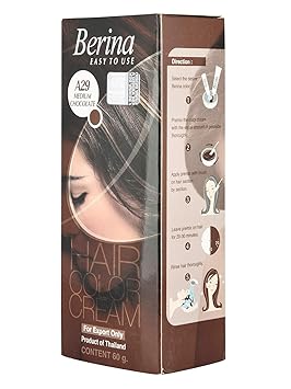 Berina Medium Chocolate Hair Color Cream
