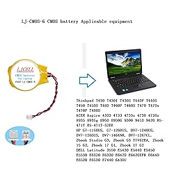 LJCELL 5PCS CMOS Battery for IBM Lenovo Thinkpad