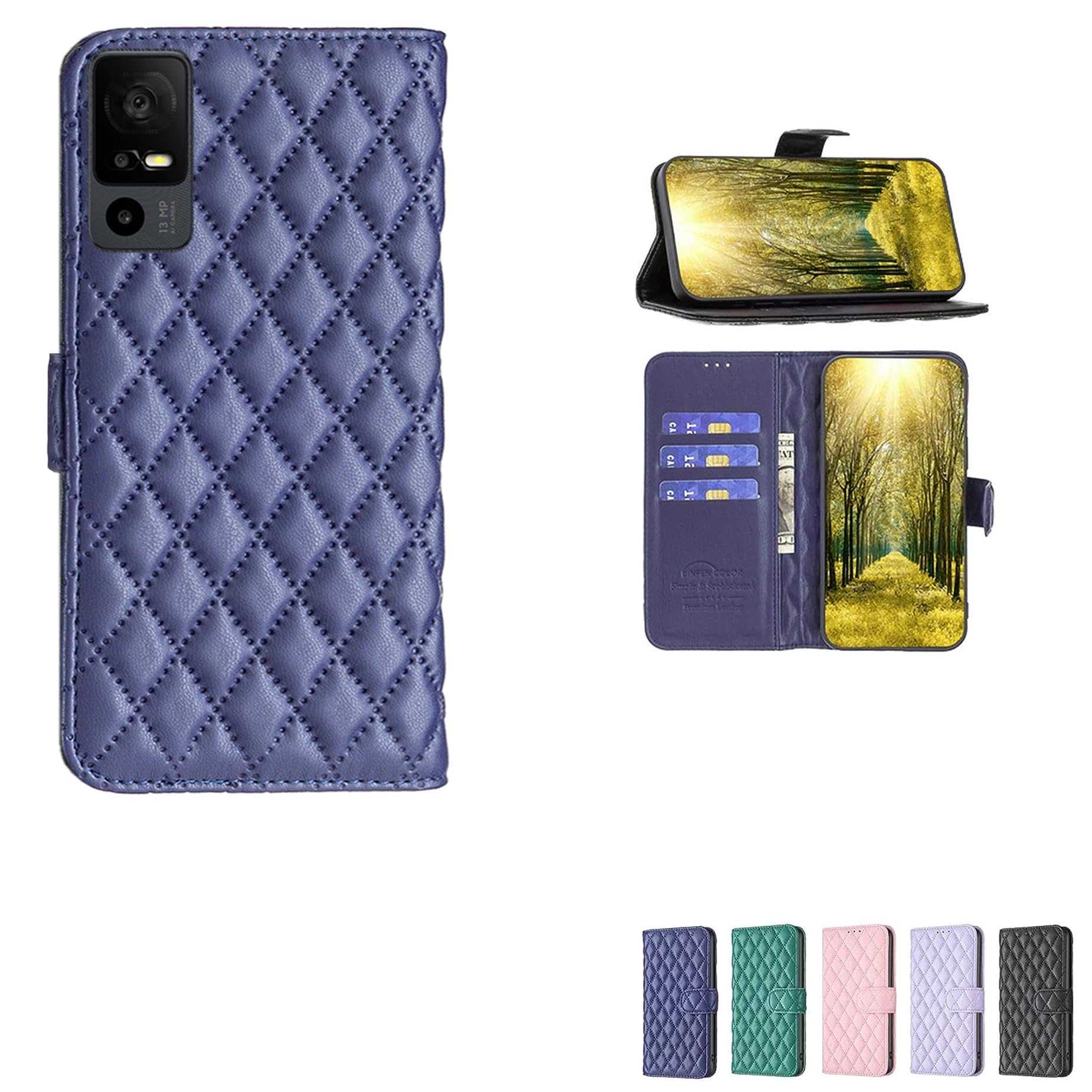 jioeuinly Case for TCL 40X Case Compatible with TCL
