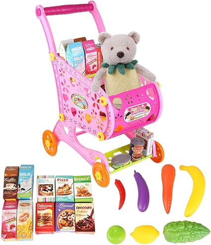 carro dela compra juguete