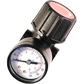 Primefit CR1401G Replacement Air Regulator with steel-Protected Gauge, 1/4" Npt
