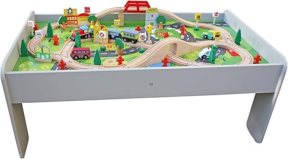 pidoko kids train table