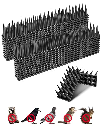 Plastic Bird Spikes, Bird Spikes for Pigeons Small Birds Squirrel ...