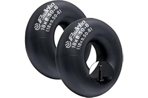 PaoWin 2pcs 18x8.50-8/18x9.50-8 sack truck hose 18x8.50-8 18x9.50-8 hose, ride-on mower/pneumatic wheel replacement hose with