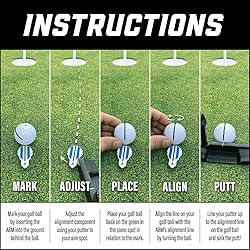 Alignment Ball Mark - Putting Alignment Aid Tool