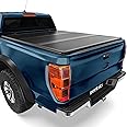 Perfit Liner 6.0 FT (73") Bed FRP Hard Tri-Fold Tonneau Cover Fits 2019-2023 Ford Ranger Truck Cargo HardTopper, 3-Folding