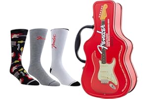 PERRI'S SOCKS - Licensed Guitar Tins with 3 Pairs of Socks