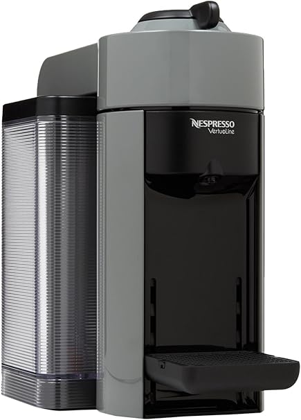 Nespresso GCC1-US-GM-NE VertuoLine Evoluo Deluxe Coffee and Espresso Maker, Graphite Metal (Discontinued Model)