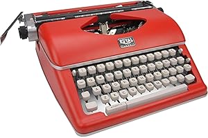 Royal Classic Manual Typewriter (Red)