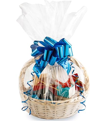 Extra Large Jumbo Clear Cellophane Bags Basket Bags Cello Gift Bags Extra Large Flat