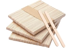 ANTUNIHOD Wooden Candle Wick Holders Pack of 150pcs Wick Centering Devices Candle Wick Bars for Candle Making … (4.5inch - 150pcs)