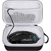 worfty Carrying Mouse Case for Logitech G502 HERO High Performance/ G502 X Plus Lightspeed Gaming Mouse(Case Only) (Black)