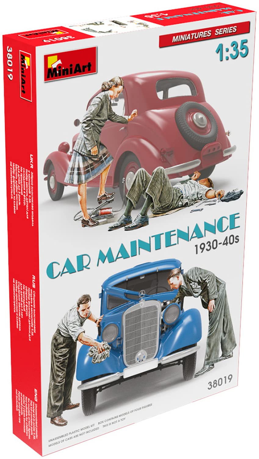 Miniart 1:35 - Car Maintenance 1930-40's