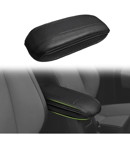 Consola Central 2010-2019 Negro Tapa De Reposabrazos De Cuero Sintético Para Toyota 4Runner (2010-2019) - Color Negro, Fácil Instalación Tapa Reposabrazos Toyota 4runner