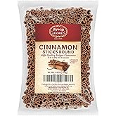 Spicy World Cinnamon Sticks 1.75 Pound Bulk Bag - 150 to 175 Sticks - Strong Aroma, Perfect for Baking, Cooking &amp; Beverages - 3+ Inches Length - Cassia Saigon Cinnamon from Vietnam 28 Oz