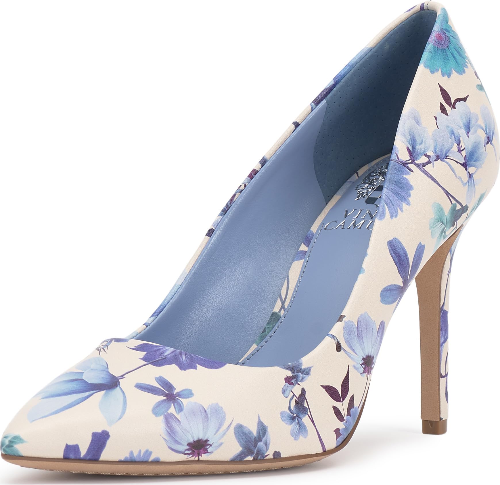 Vince Camuto Women's Savilla Pump, Trellis Blue