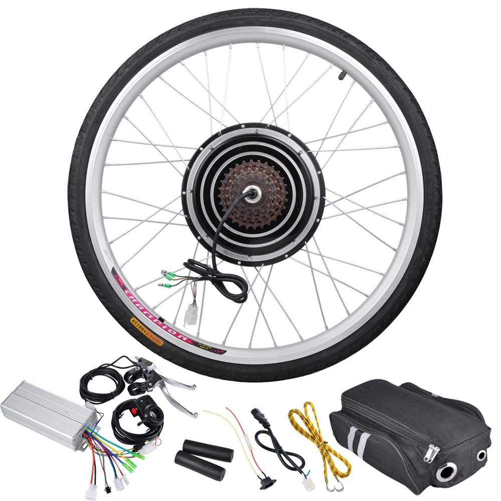AW 26"x1.75" Rear Wheel 36V 800W Electric Bicycle Motor Kit EBike