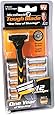 MicroTouch TOUGH BLADE, Triple-Blade Razor with 12 Refill Cartridges