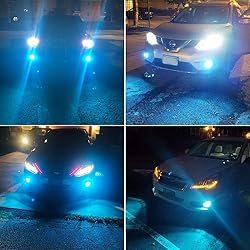AUXLIGHT H1 LED Fog Light DRL Bulbs, 3000 Lumens