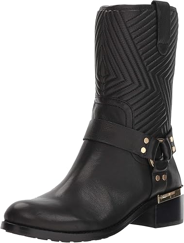 vince camuto women's walden round toe leather booties