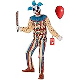 Morph Scary Clown Costume - Creepy Killer Clown Costume for Kids - Halloween