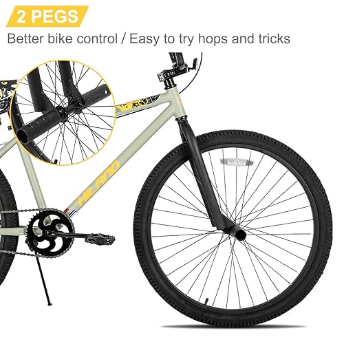 Hiland 24 26 inch BMX Bike for for Teen Bike and Adult Bikes
