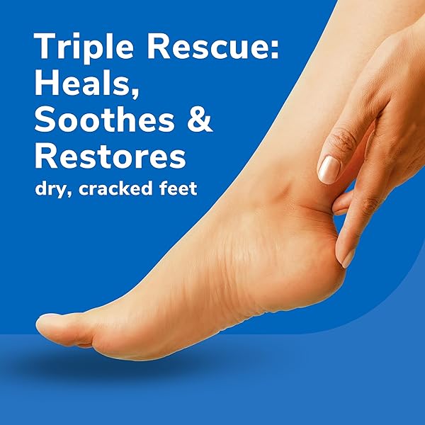 DR. SCHOLL’S DRY, CRACKED FOOT REPAIR ULTRA-HYDRATING FOOT CREAM MOISTURIZER, 3.5 OZ, SKIN CARE FOOT LOTION WITH 25% UREA FOR DRY CRACKED FEET, HEALS AND MOISTURIZES FOR HEALTHY FEET