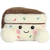 Aurora Palm Pals 4.5" Sprinkles Cake Slice Adorable Plush | Bean-filled understuffed bodies with collectible personalities