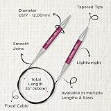 KnitPro Zing Fixed Circular Needles 40in 100cm 12.00mm KnitPro view 3