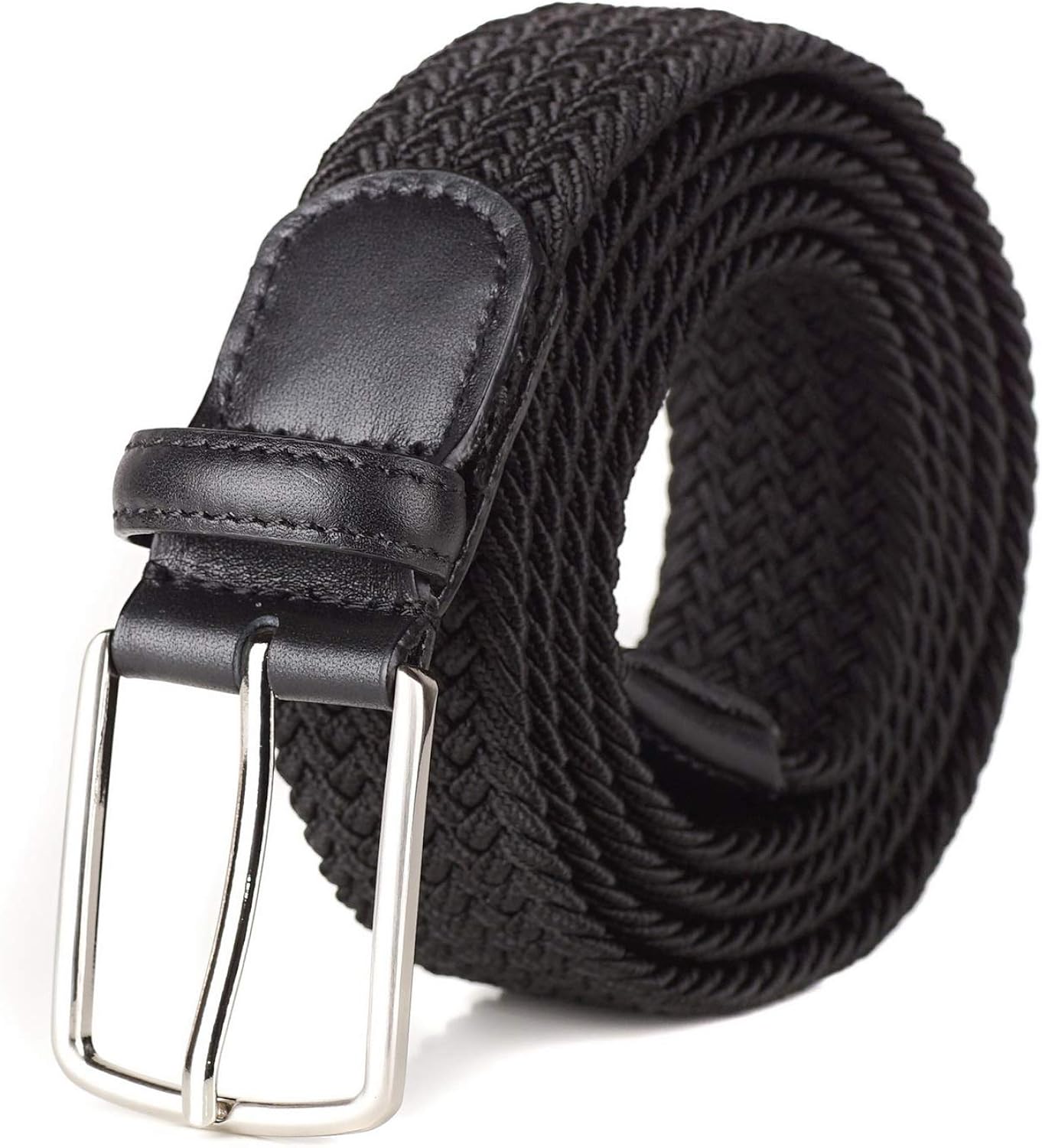 BelePala Elastic Braided Stretch Belt for Big and Tall Men Women Boys