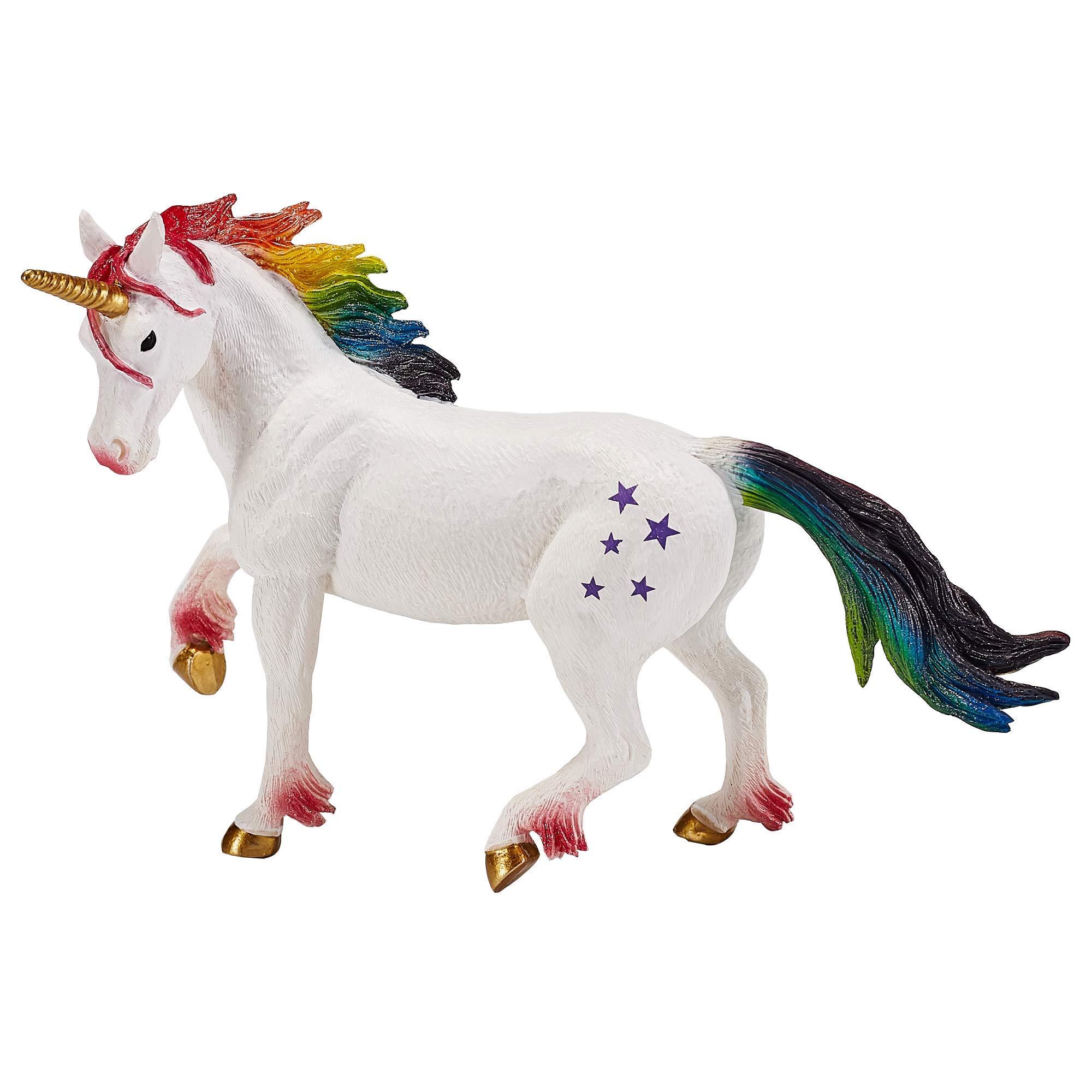 MOJO - Unicorn Rainbow | Hand-Painted Toy Figure | Fantasy Creatures Collection | True to Life & Highly Detailed | Designed in UK