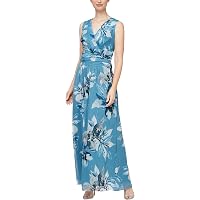 sachin and babi light blue dress Shimmer Bodre Chiffon Tiered Cocktail Dress  S.L. Fashions
