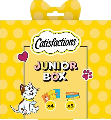 Snacks Junior Box para Gato com Queijo, Frango e Salmão 150 g