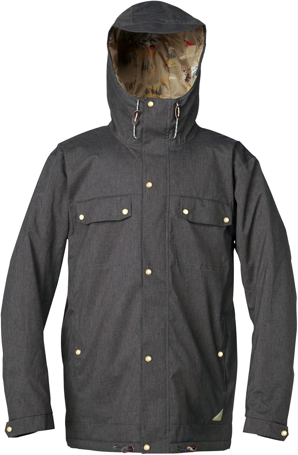 Quiksilver Mens Select All Jacket, XSmall, Dark Shadow Amazon.co.uk