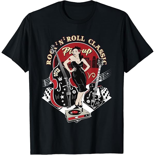 Camiseta Sin Mangas Rockabilly Unisex | Estilo Retro Rockero, Años 50-80s