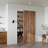 38" Concealed Sliding Barn Door Hardware Kit with