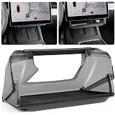 vnkesno Hideable Under Screen Storage Organizer for Tesla Model Y &amp; 3 | Including 2020-2025 Model Y 2020-2023 Model 3,Magnetic Hidden Privacy, Easy Access, Space-Saving Organizer, Stable