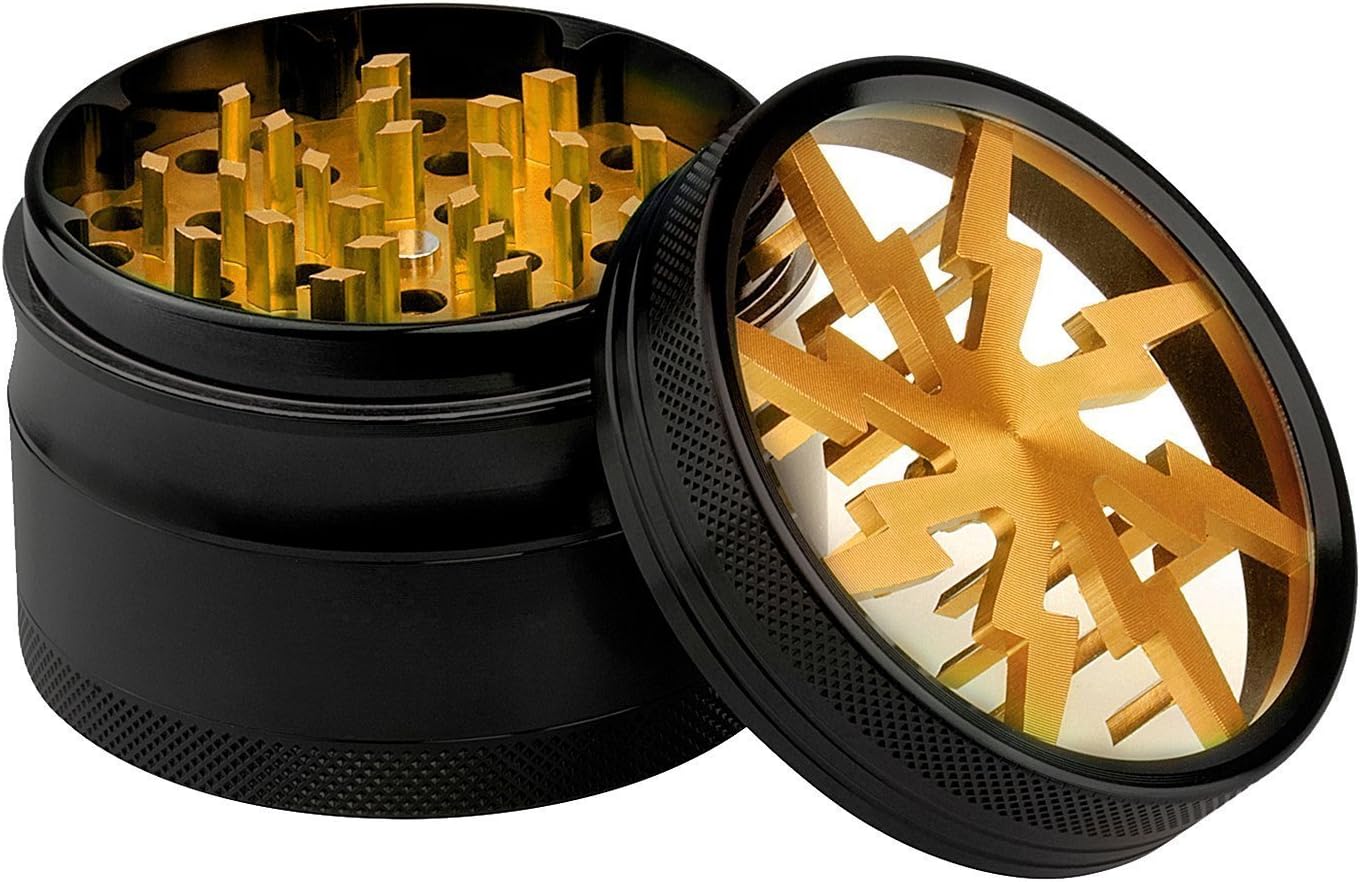 Macinino a 4 pezzi per erba