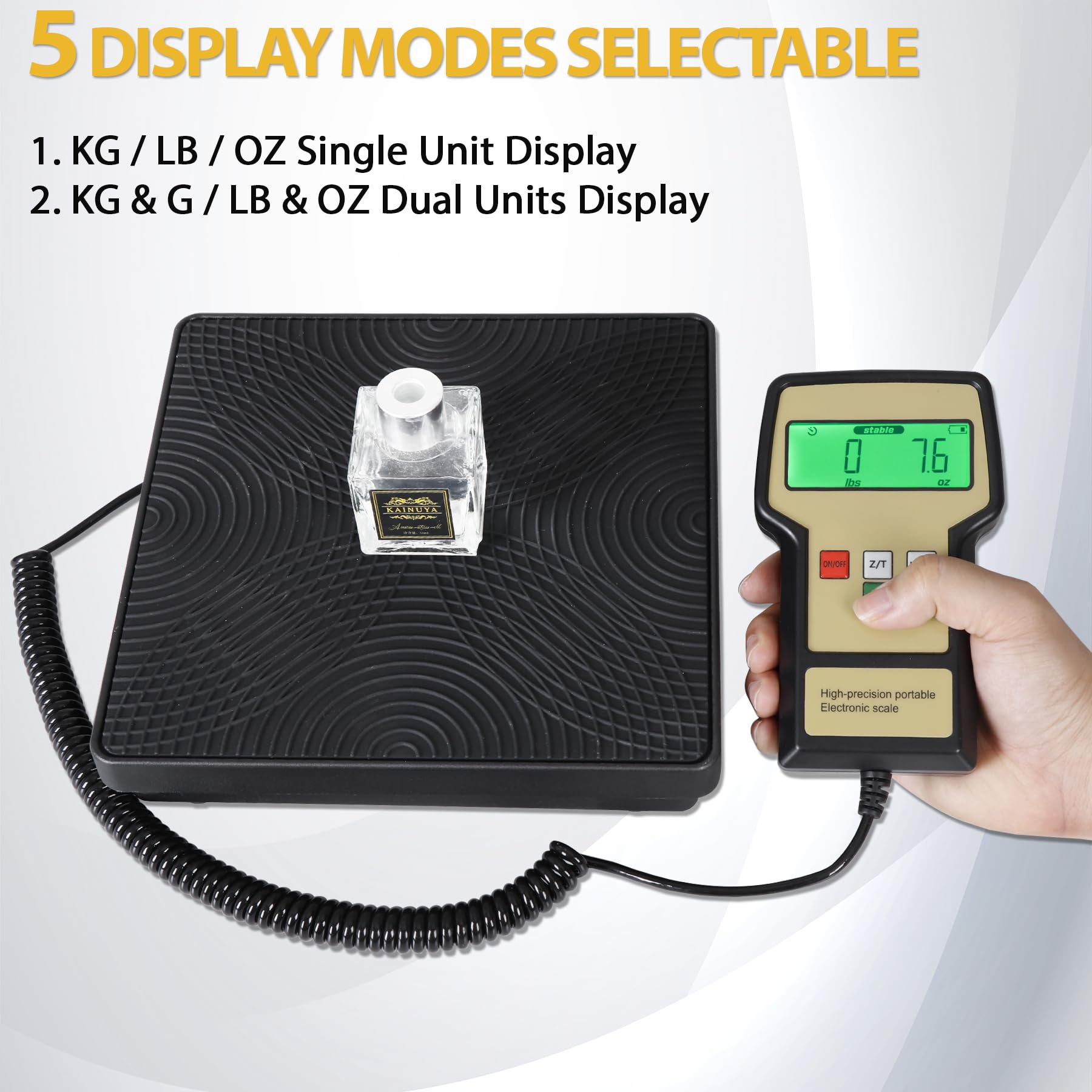 Electronic Refrigerant Scale Digital Weight Charging Freon Weight - Foto 10