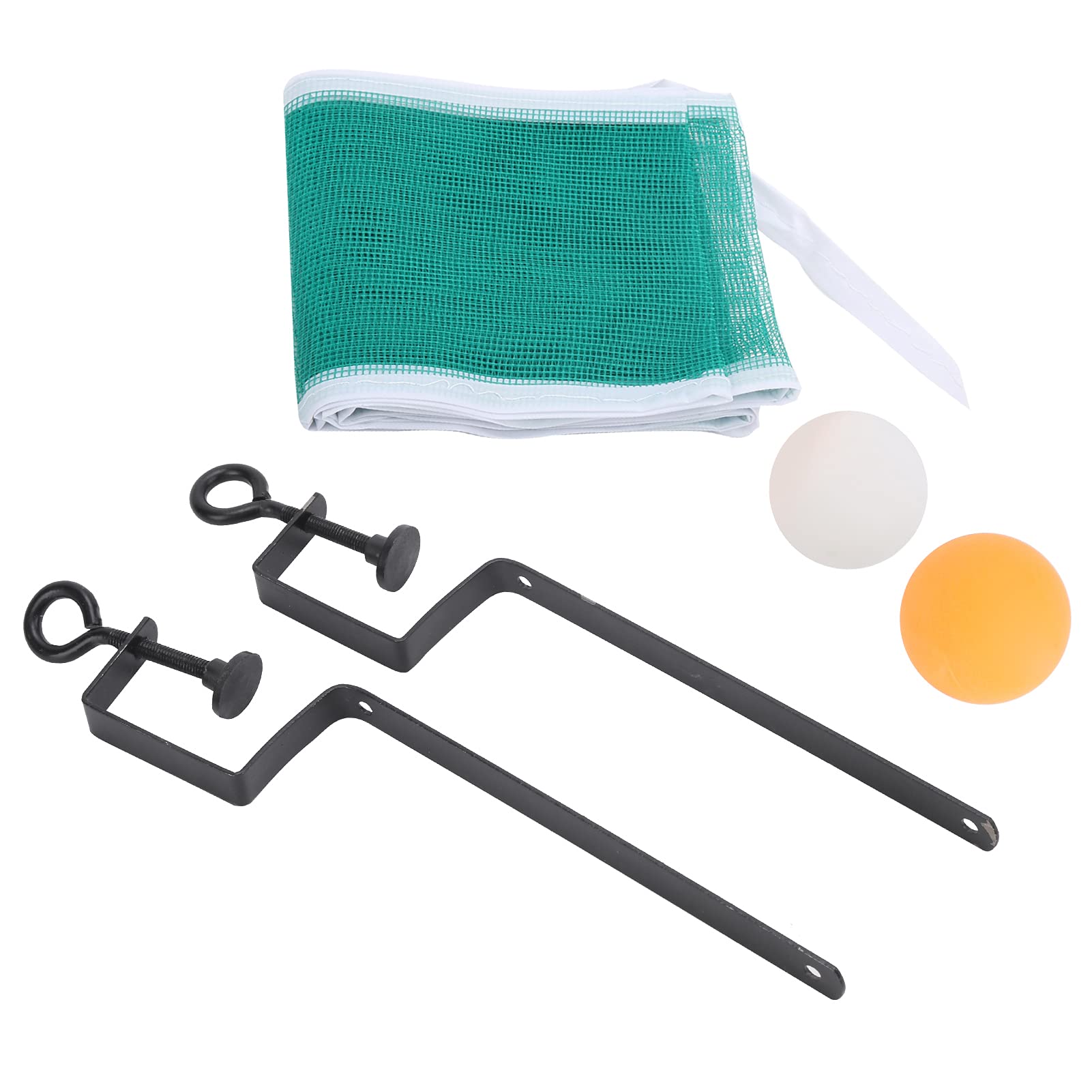 Table Tennis Net and Post, Mini Table Tennis Net Post Table Tennis Equipment Table Tennis Mesh Ball Set for Kids Adults for Indoor Outdoor