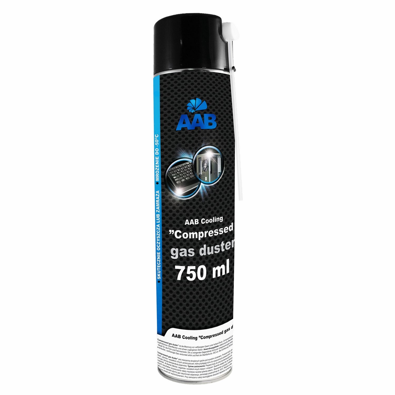Buy AAB Compressed Duster 750ml Compressed Air for Cleaning Computer