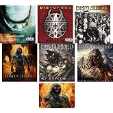 Disturbed Complete Studio Album CD Collection Years 2000-2015 with Bonus Art Card