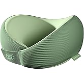 Skechers Women's Memory Foam Neck Pillow, Comfortable & Breathable Travel Pillow,Neck Pillow Airplane for Travel, Car Rides, Home, and Office Use, Ergonomic Design for Men and Women,Green