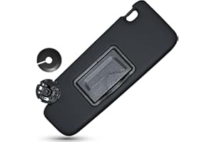 UMISHI Sun Visor for Chevy Cruze 2011-2019 Sun Visor Replacement Number 95034256 95034253 84126667 84126658 (Left Driver Side) (Black)