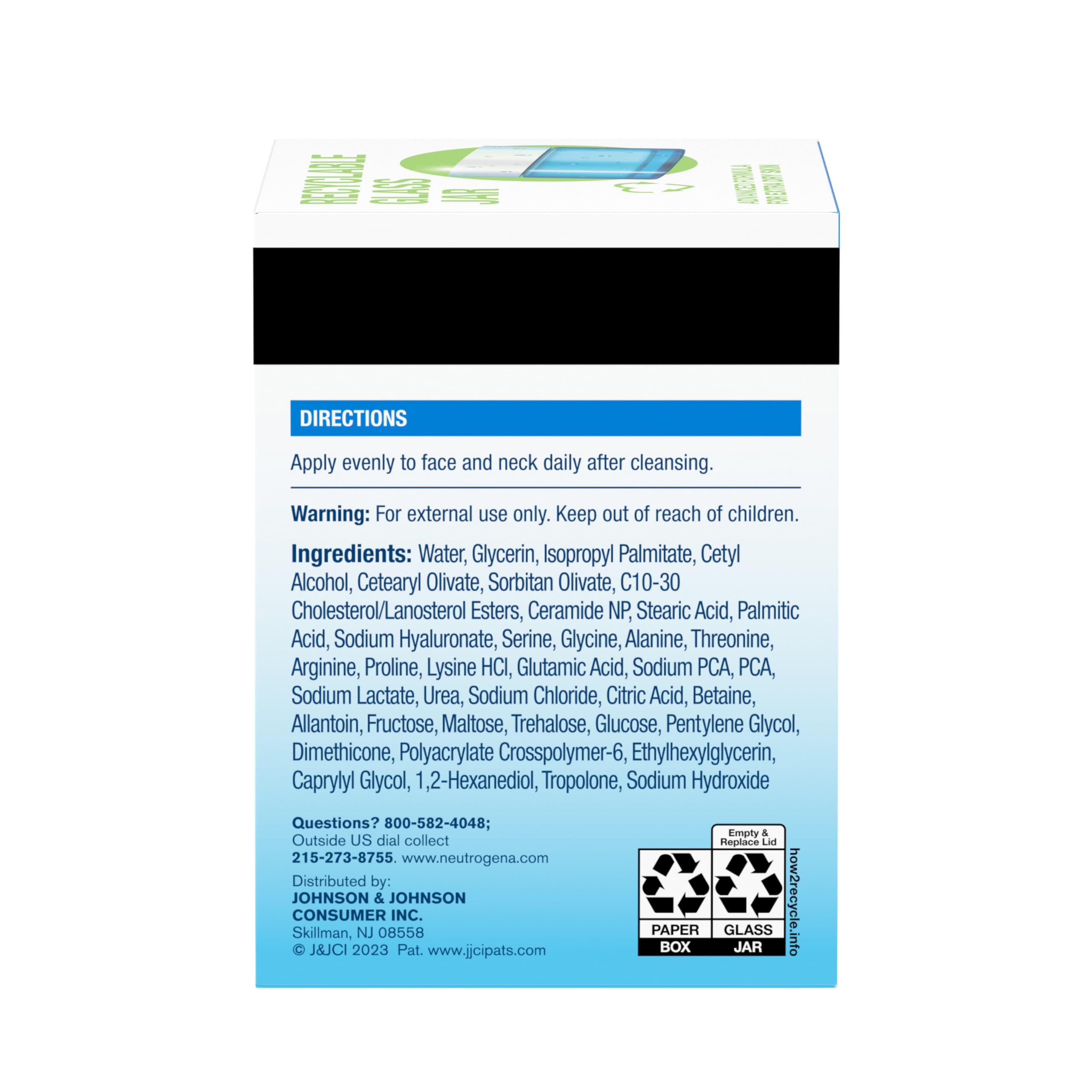 Neutrogena Hydro Boost Skincare Set, Hydro Boost Fragrance Free Gel Cream Face Moisturizer, 1.7 fl oz, & Trial Size Hydro Boost Fragrance Free Hydrating Gel Facial Cleanser, 0.5 fl oz