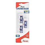 Pentel Hi-Polymer Block Eraser, Small, 3 Pack