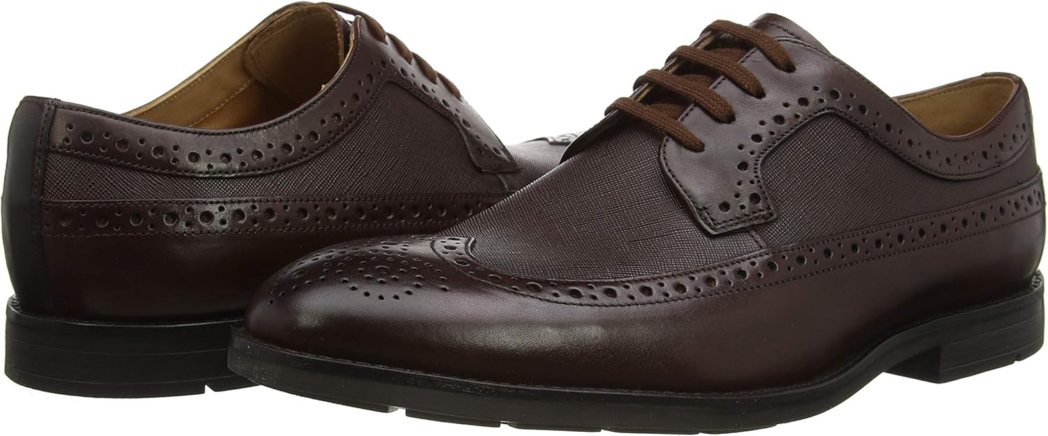 clarks men's ronnie limit brogues